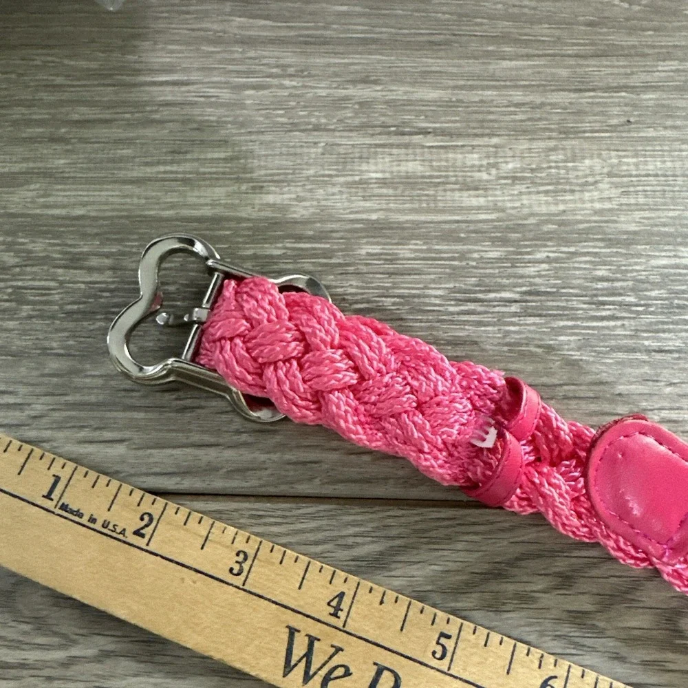 Unbranded Braided Dog Collar Pet lg 1